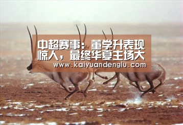 中超赛事:董学升表现惊人,最终华夏主场大胜国安|开元登录(图3) 开元直播